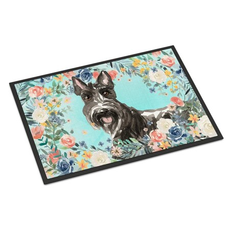 Carolines Treasures 18 x 27 in. Scottish Terrier Indoor or Outdoor Mat CK3412MAT